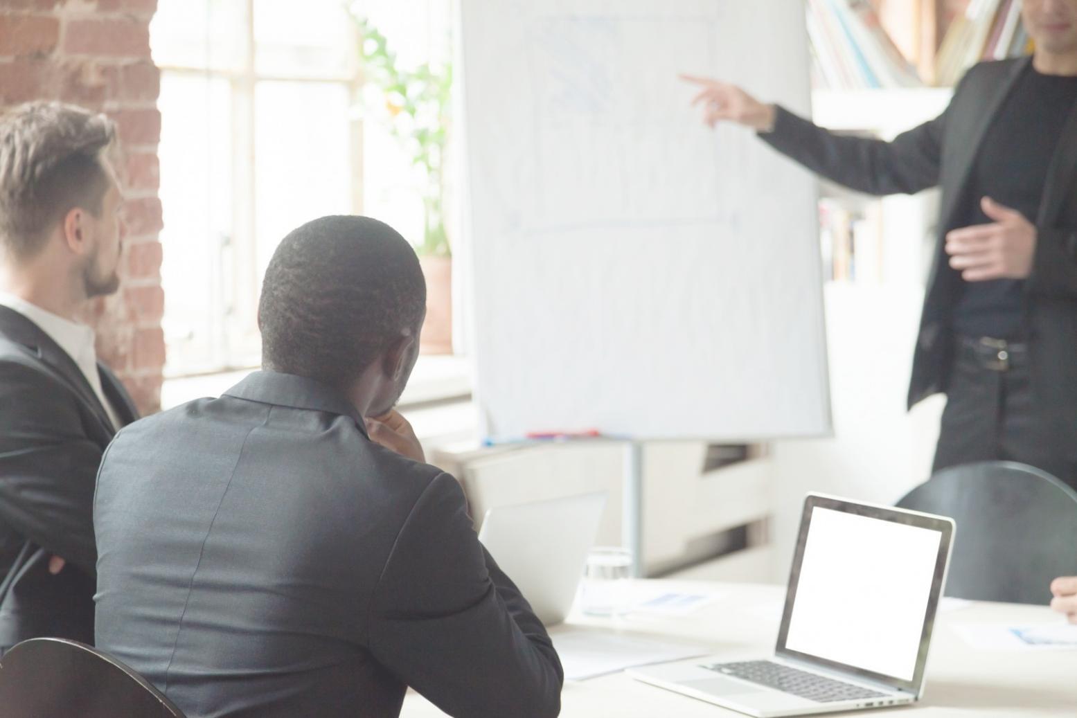 Session de formation en équipe